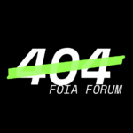 Our New FOIA Forum! 11/19, 1PM ET
