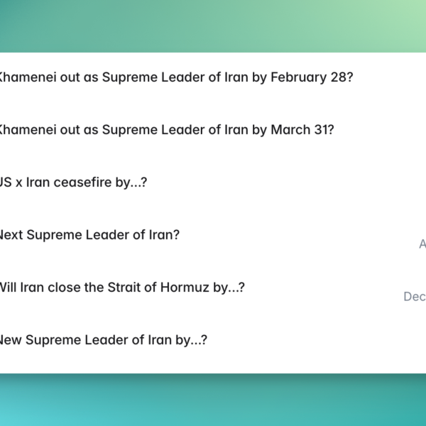 With Iran War, Kalshi&hellip;