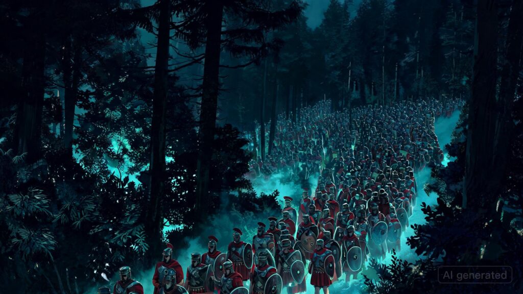 20,000 Romans Entered Teutoburg Forest – I Made a Dark 15-Minute AI War Vid About It