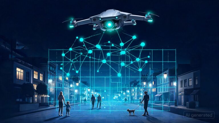 AI + drone tech will enable a safer future free of public crime and asocial behavior via new policing and monitoring tools