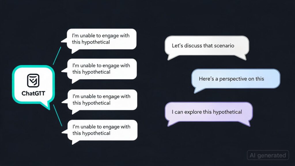 Arguing with ChatGPT…