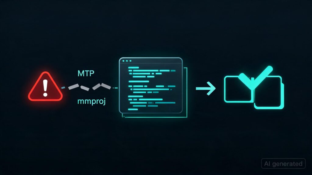B9109: preemptive fix for mtp & mmproj fix soon? It appears so