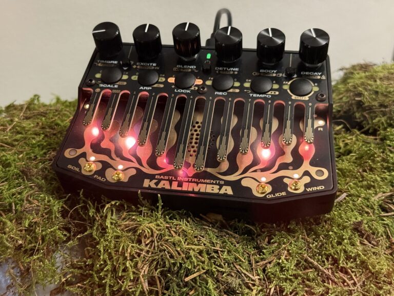 Bastl Instruments Kalimba, acoustic-digital hybrid, is already a megahit