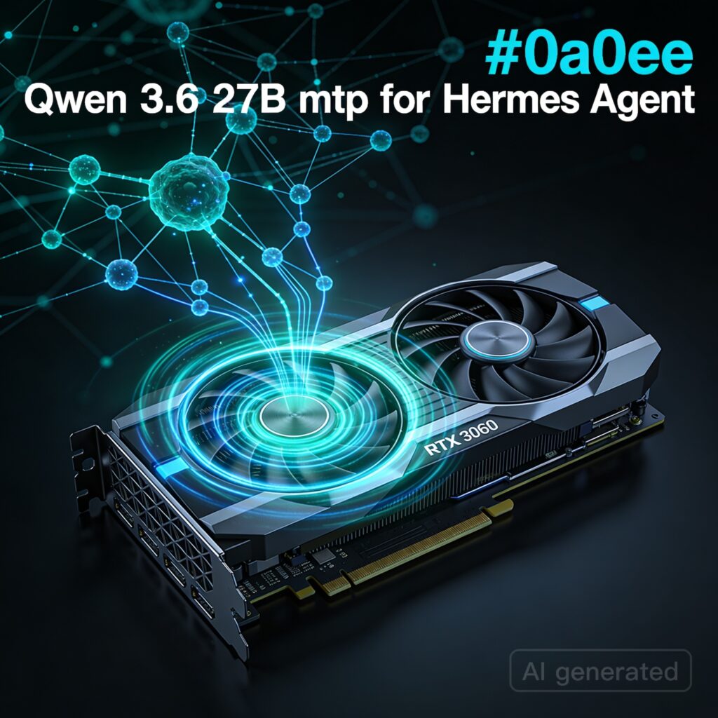 Benchmarking the new b9200 update: Optimizing Qwen 3.6 27B mtp for Hermes Agent on a single RTX 3090