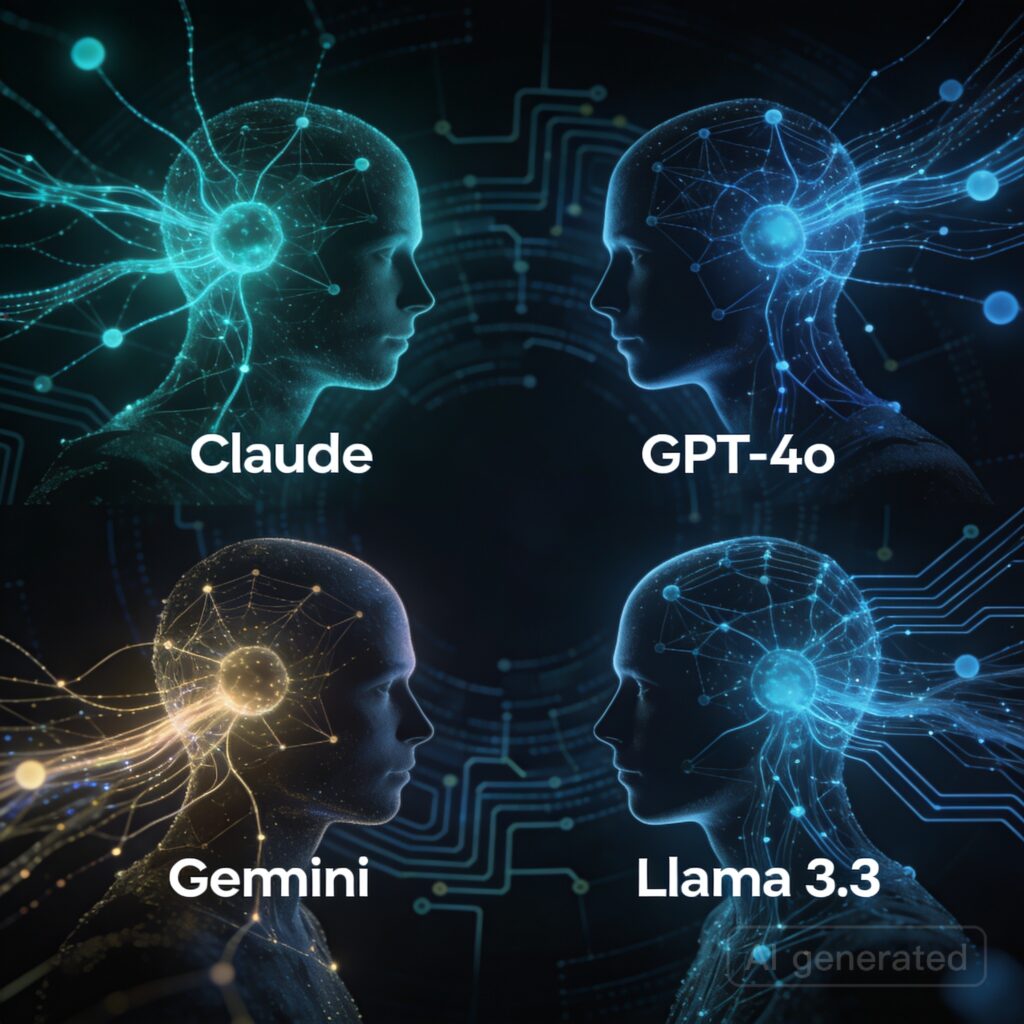 Claude vs GPT-4o vs Gemini vs Llama 3.3: LLM Comparison Guide 2026