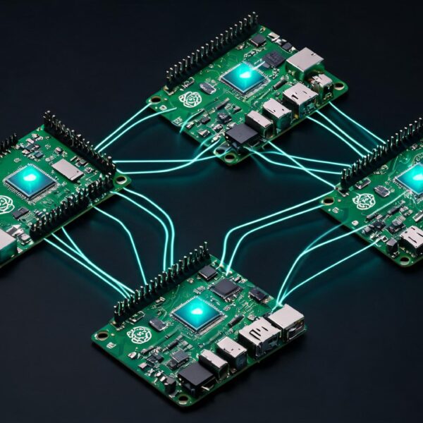 Clustering Raspberry Pis together&hellip;