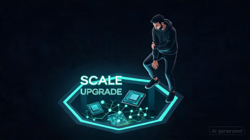 Do not fall into the trap of chasing the next scale or upgrade.