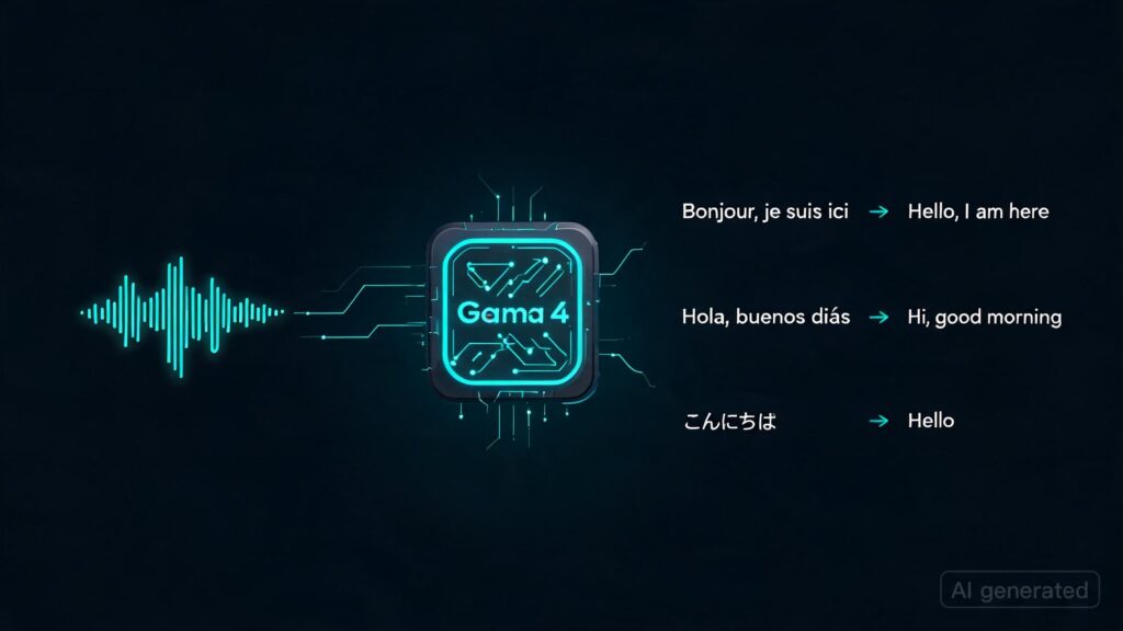 Gemma 4 E4B is great for short transcriptions
