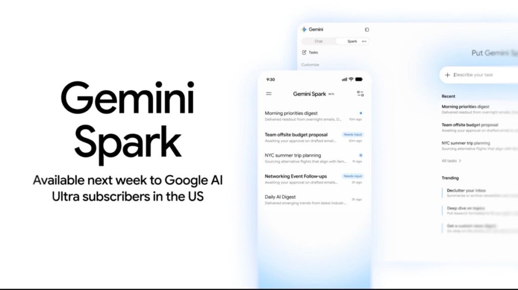 Google introduces Gemini Spark, a 24/7 agentic assistant with Gmail integration