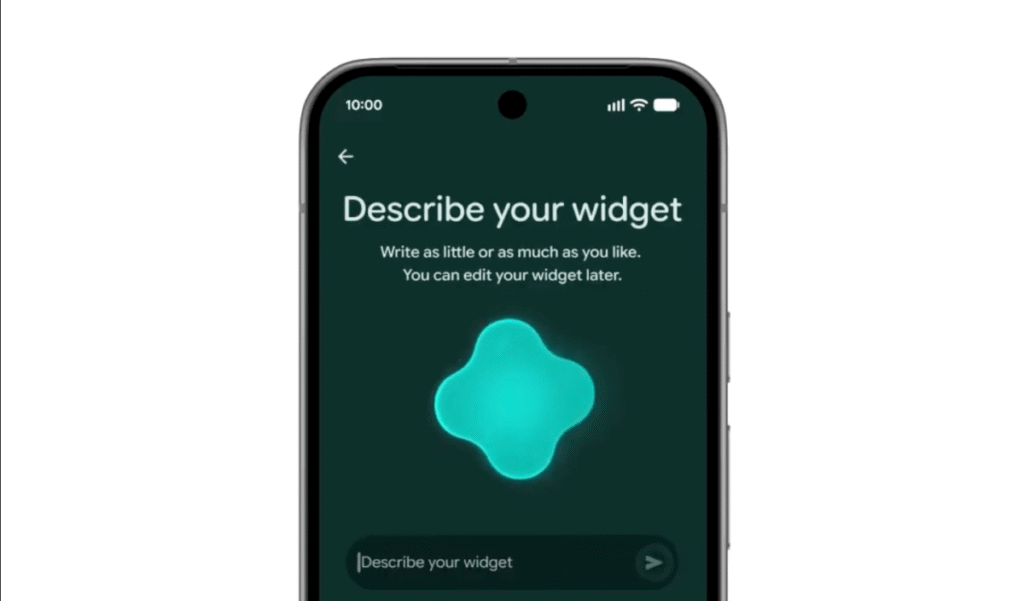 Google’s ‘Create My Widget’ feature will let you vibe code your own widgets