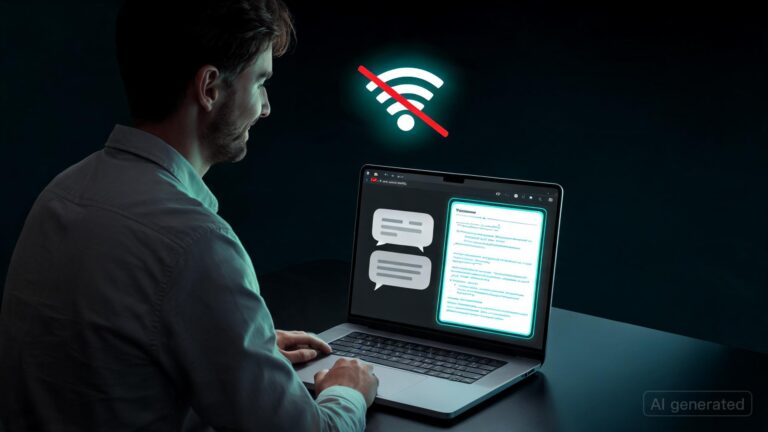 Got local Qwen 3.5/3.6 generating meeting summaries entirely offline on an M4 Max. Demo with Wi-Fi off. This is the future.