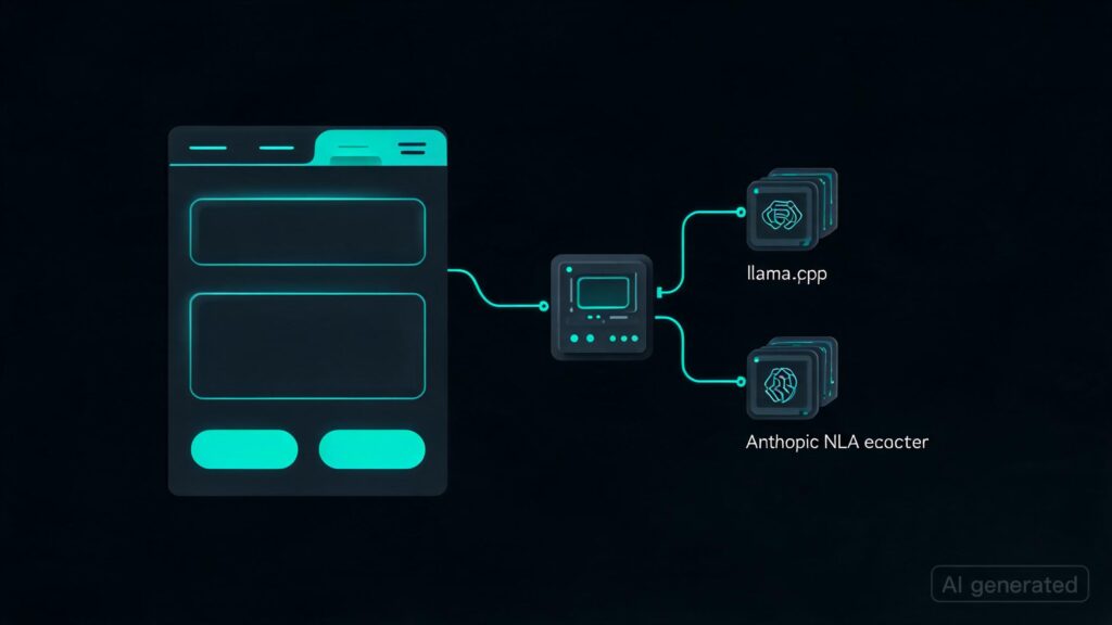 I made a UI and server for using Anthropic’s new Natural Language Autoencoders locally with llama.cpp