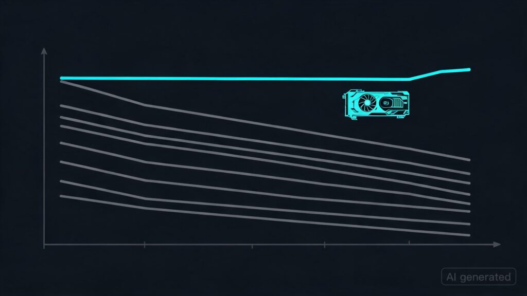 I tracked EU GPU prices across 15 stores for 50+ days – RTX 5090 is the only card not dropping in price
