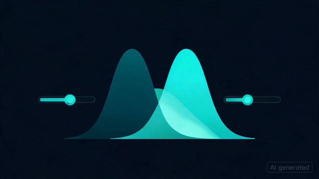 Interactive KL Divergence Visualisation [P]
