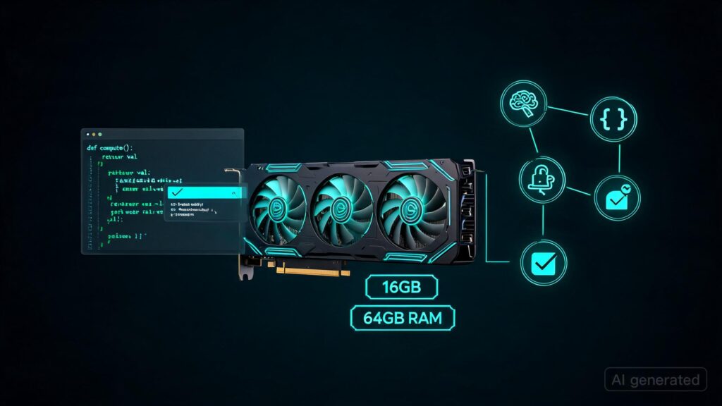 Local LLM autocomplete + agentic coding on a single 16GB GPU + 64GB RAM