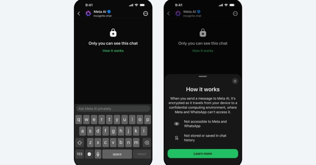 Mark Zuckerberg announces ‘completely private’ encrypted Meta AI chat