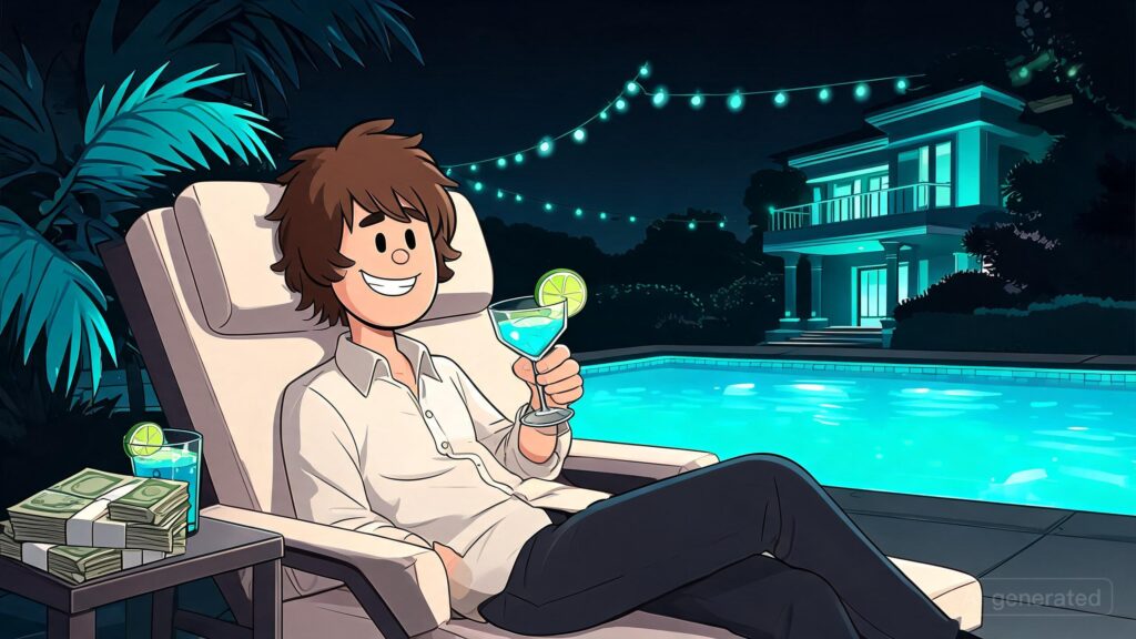 Meanwhile, Tom from Myspace is living the good life.