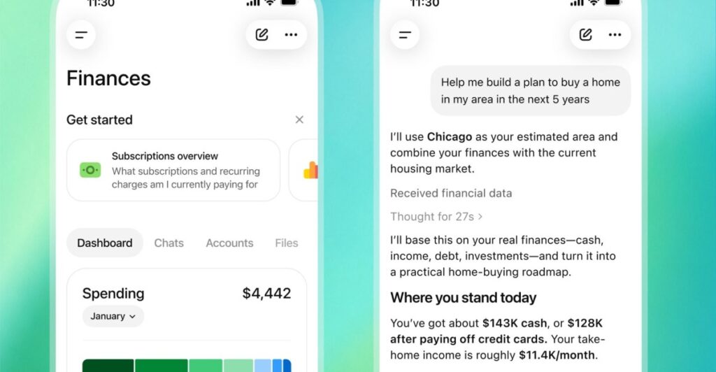 OpenAI now wants ChatGPT to access your bank accounts