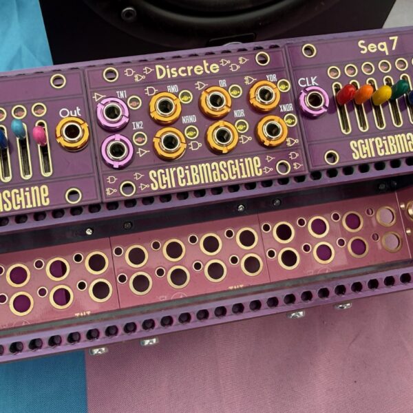 Schreibmaschine’s colorful Eurorack creations&hellip;