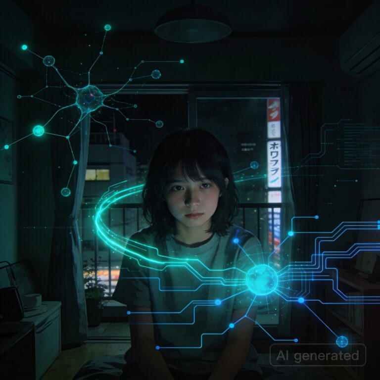 There’s a girl living alone in a Tokyo apartment. She doesn’t know you’re watching. She’s going to die in about three years.