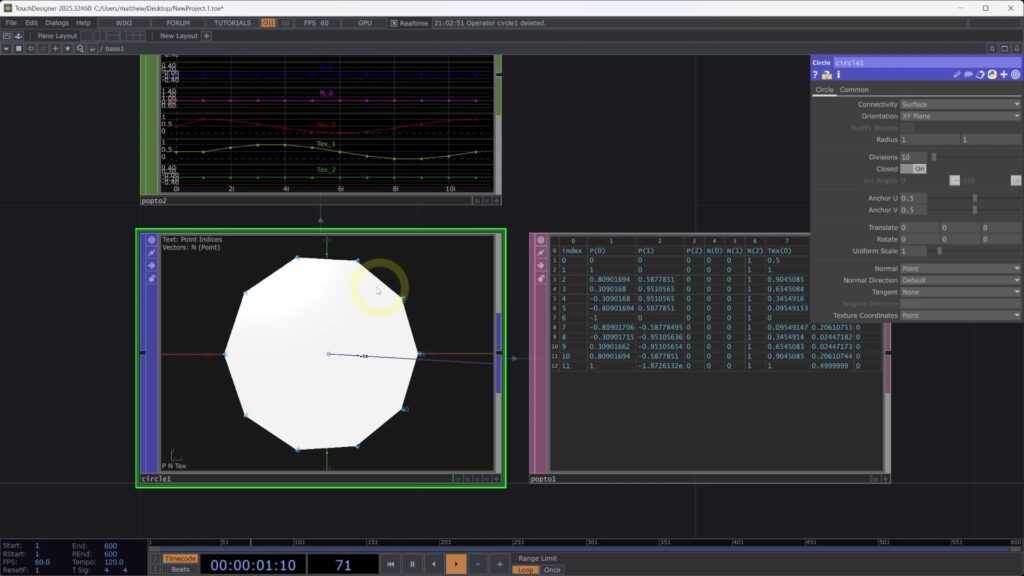 TouchDesigner POPs course gets your brain around geometry for visuals