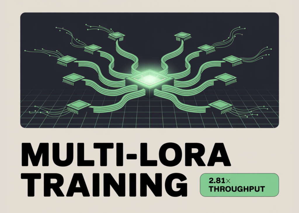 Trajectory Releases a Concurrent Multi-LoRA Training Stack for Continual Learning, Reporting a 2.81× Experiment-Throughput Gain