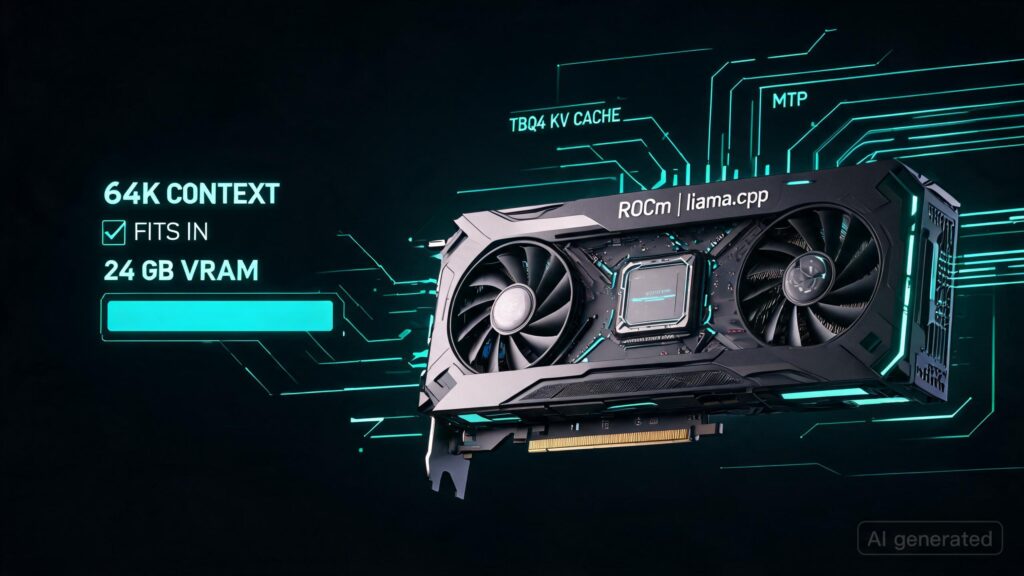 Turboquant+MTP for ROCm(Llama CPP)