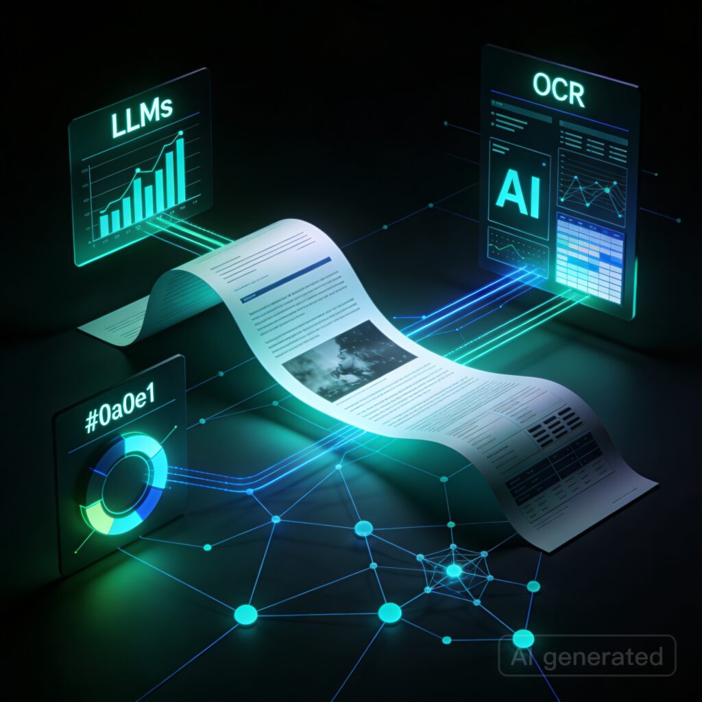 Vision-capable LLMs vs. OCR for long-document (including charts, images, tables, etc.) QA [D]