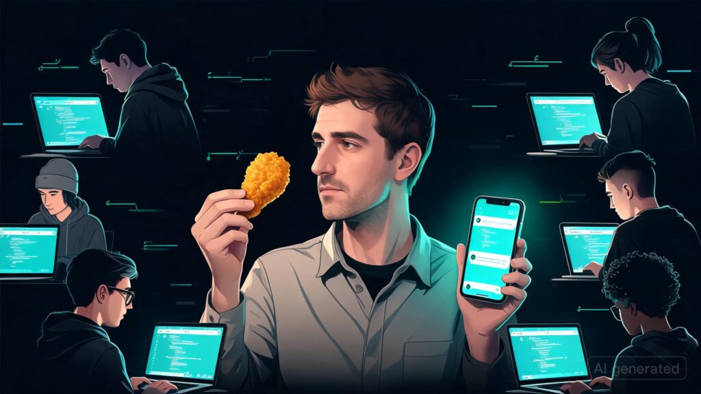 When is Andrej Karpathy going to look at a chicken nugget and tweet that it helped him solve AGI, which in turn inspires 6 random devs to create GitHub projects giving us actual AGI?