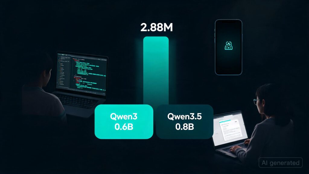 Where are small Models like Qwen3 0.6B and Qwen3.5 0.8B used ? Huggingface shows 2.88 million downloads this month.[D]