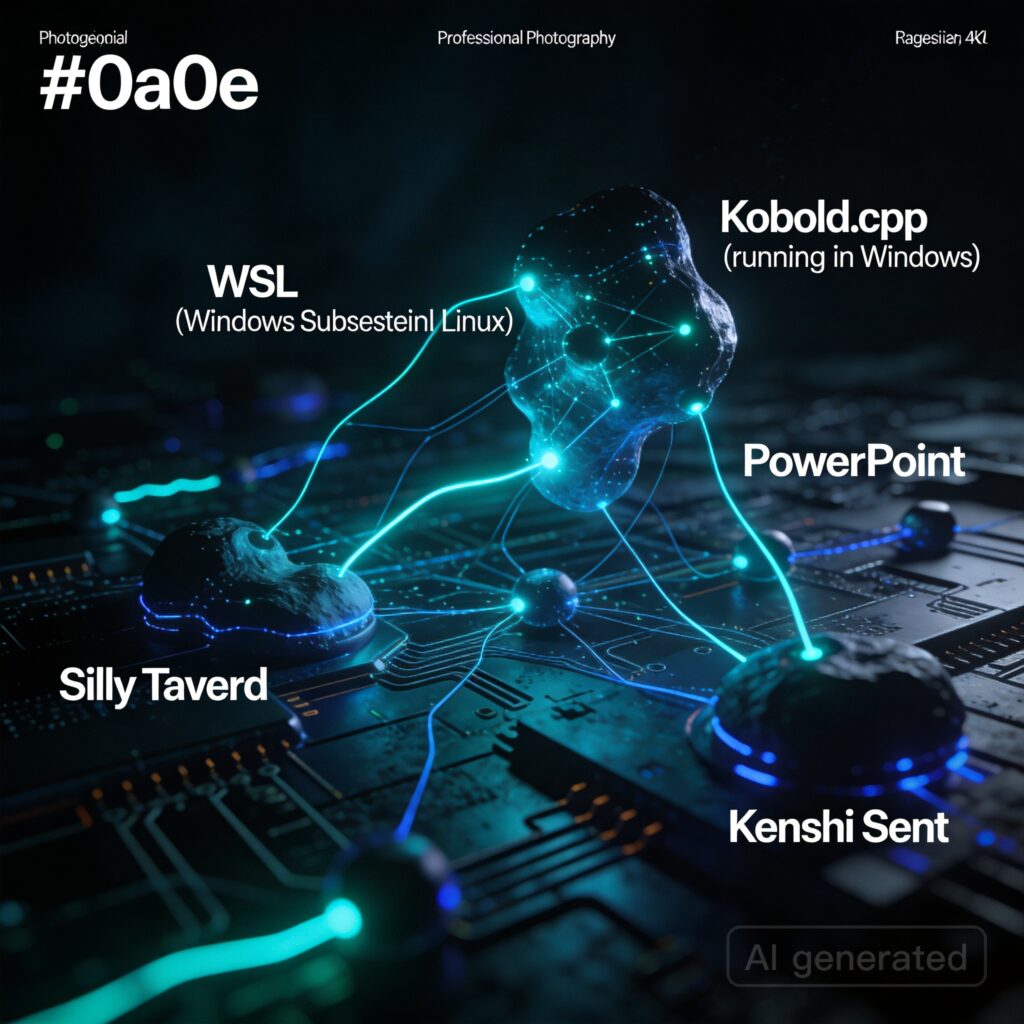WSL can’t reach Kobold.cpp running on Windows, even though the API works fine in PowerShell, SillyTavern & a Kenshi SentientSands Mod. Does anyone know the solution?