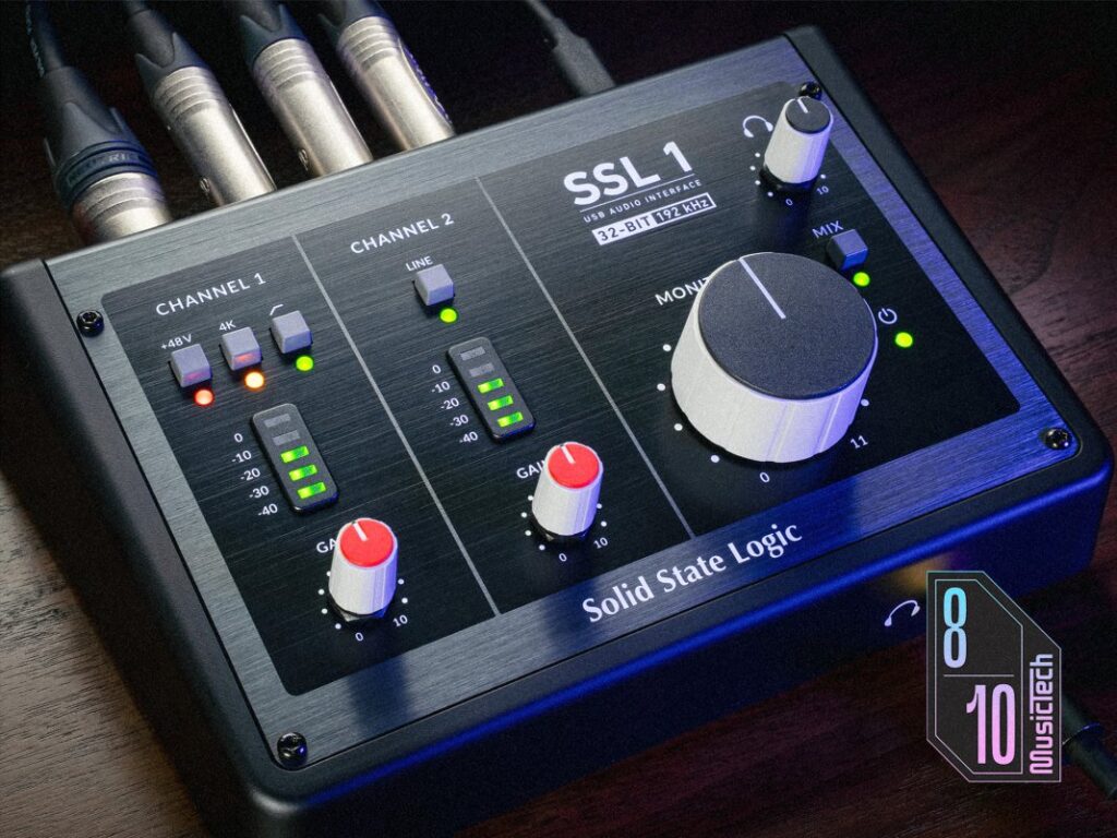 At $159, the SSL 1 is an audio interface that bedroom producers must consider