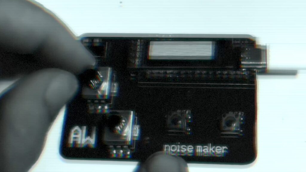 Audiowanderer noise maker is a glitchy, gorgeous, mysterious gem