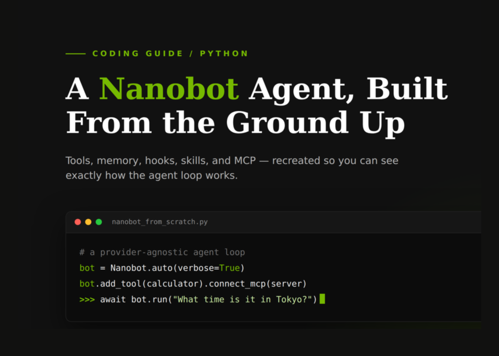 Build a Nanobot-Style AI Agent in Google Colab with Tool Calling, Session Memory, Skills, and MCP Servers