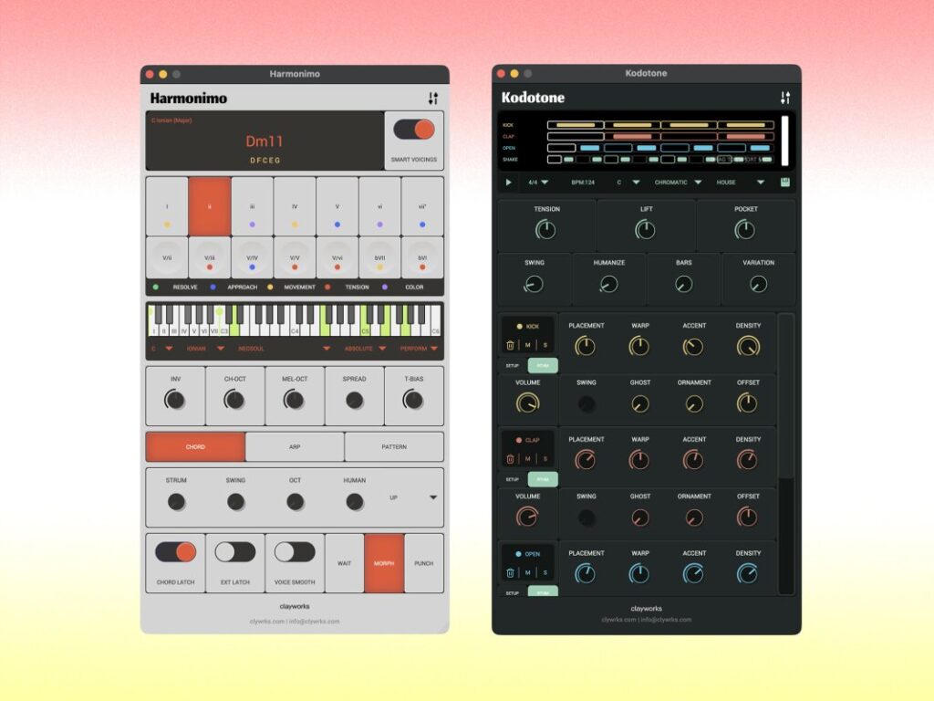 Clayworks, a new independent music tech project, has just launched with two new plugins