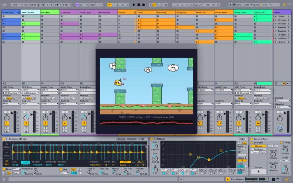 Ever fancied playing Flappy Bird in your DAW? Ableton’s new Extensions Software Development Kit has you covered