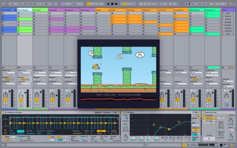 Ever fancied playing Flappy Bird in your DAW? Ableton’s new Extensions Software Development Kit has you covered
