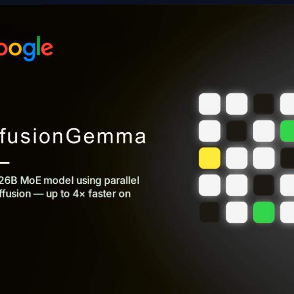 Google AI Releases DiffusionGemma,&hellip;