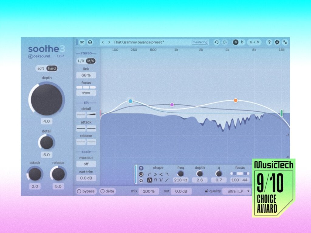 Is Oeksound’s Soothe3 the most transparent resonance suppressor yet?