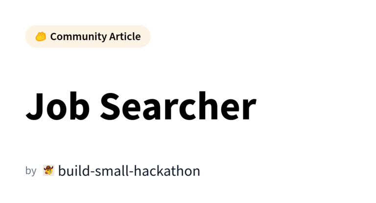 Job Searcher