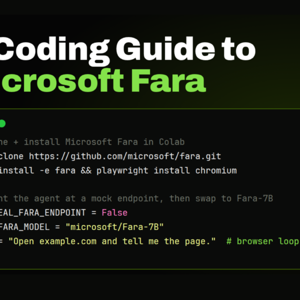 Microsoft Fara Tutorial: Run&hellip;