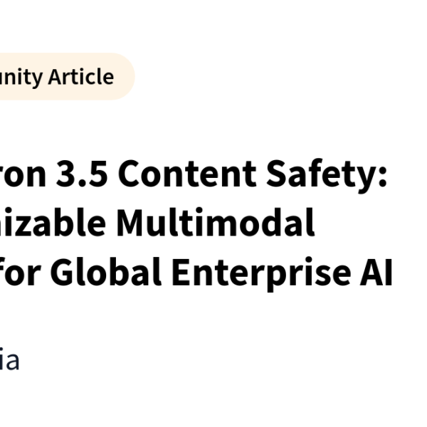 Nemotron 3.5 Content Safety:&hellip;