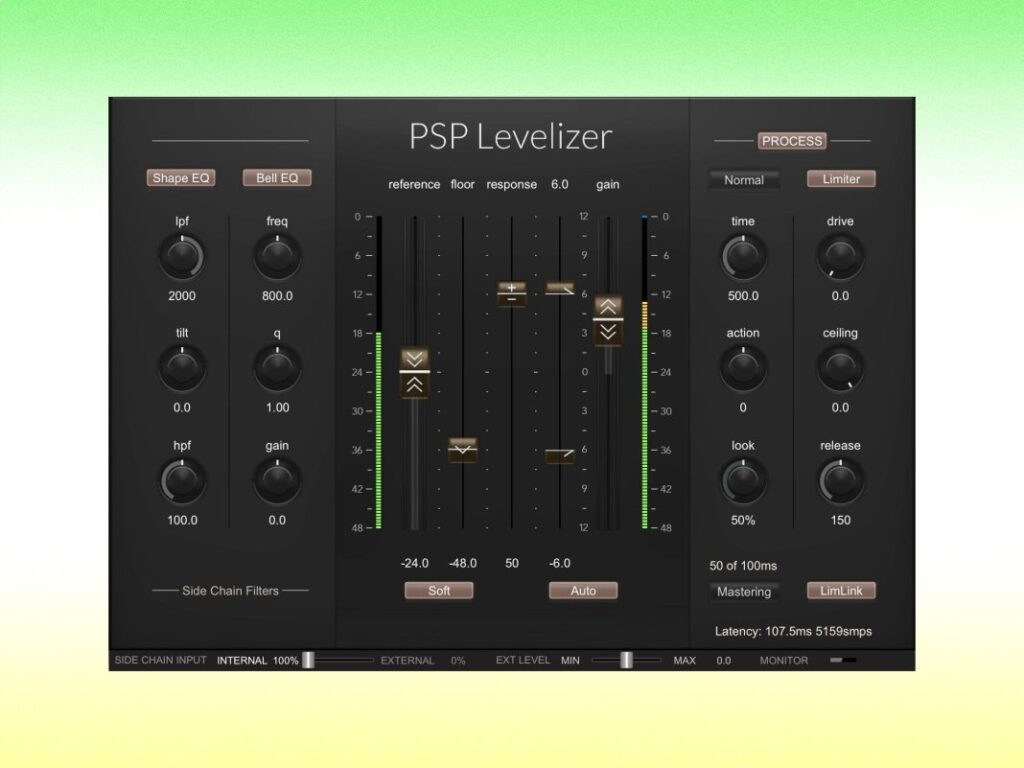 PSP Levelizer is a new auto-fader plugin that maintains consistent audio levels while preserving a track’s “natural musicality”