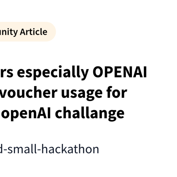 Sponsors especially OPENAI CODEX&hellip;