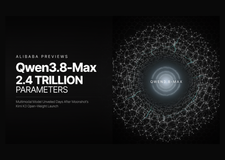 Alibaba Previews Qwen3.8-Max, a 2.4 Trillion-Parameter Multimodal Model, Days After Moonshot’s Kimi K3 Open-Weight Launch