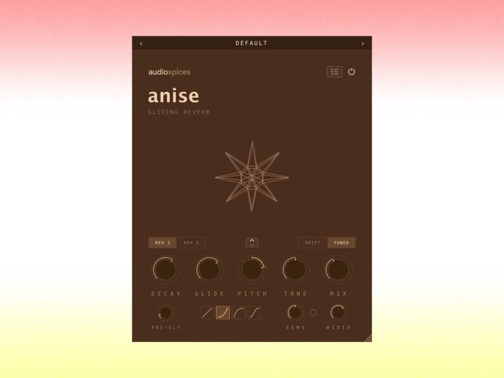 Audio Spices shares new pitch-shifting reverb, Anise Glide