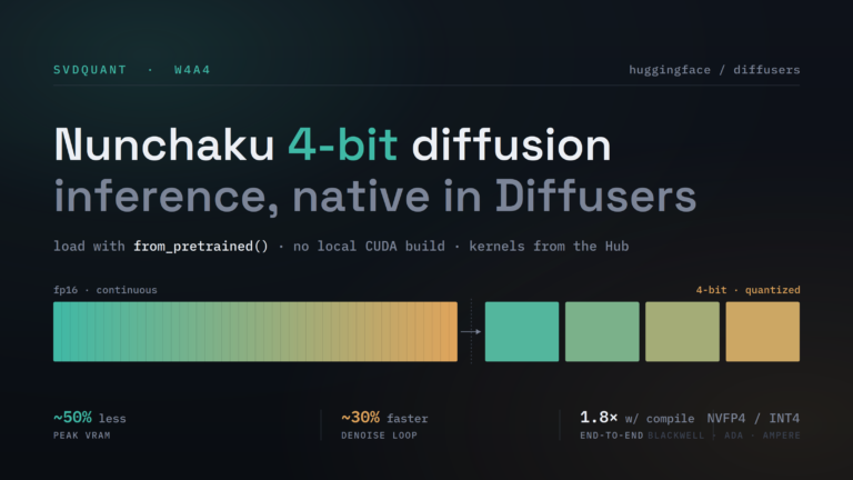 Bringing Nunchaku 4-bit Diffusion Inference to Diffusers