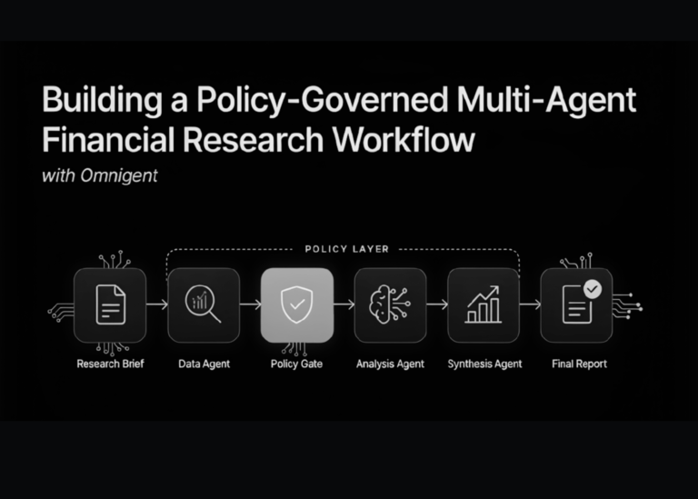 Building a Policy-Governed Multi-Agent Financial Research Workflow with Omnigent