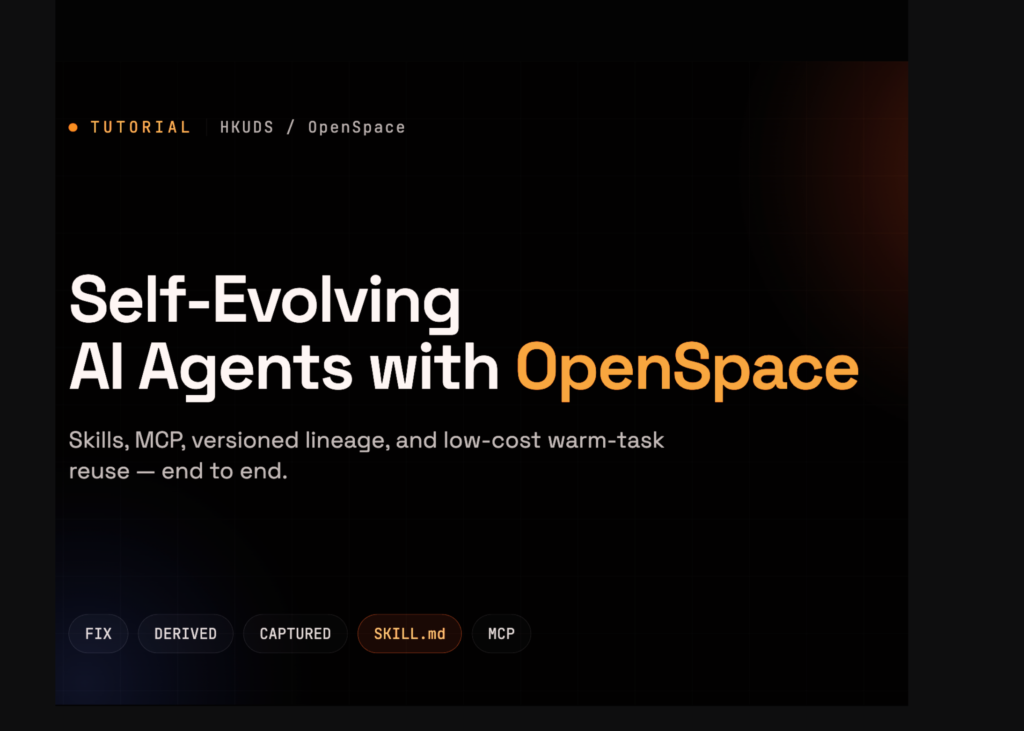 Building Self-Evolving AI Agents with OpenSpace Using Skills, MCP, Lineage, and Low-Cost Reuse