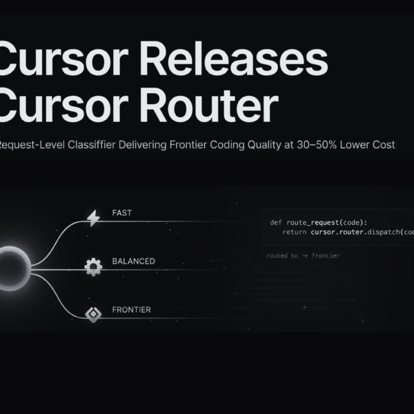 Cursor Releases Cursor Router:&hellip;